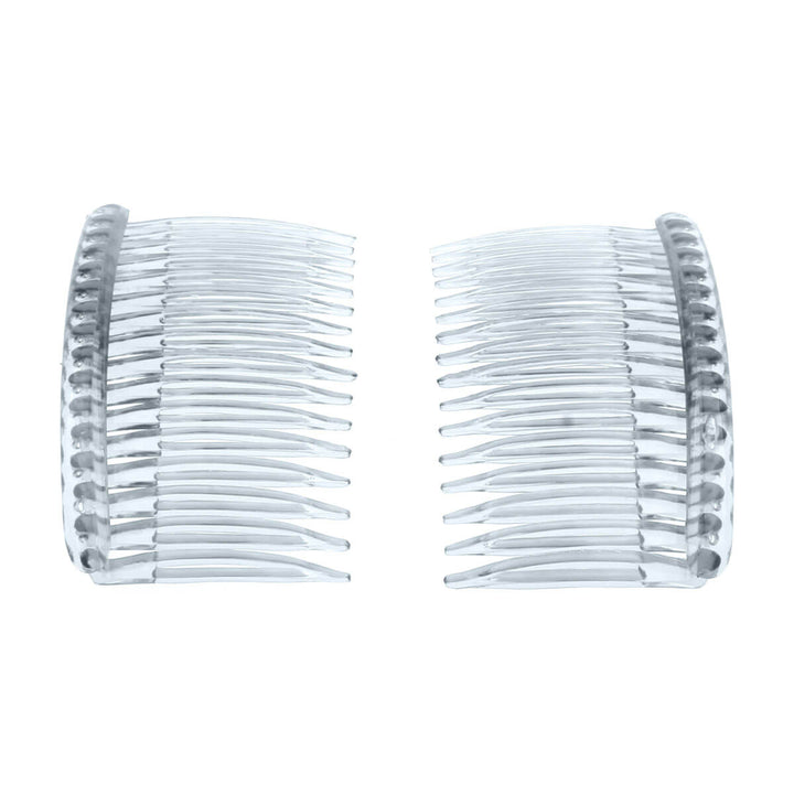 Plastic side comb 2pcs (8cm x 4.7cm)