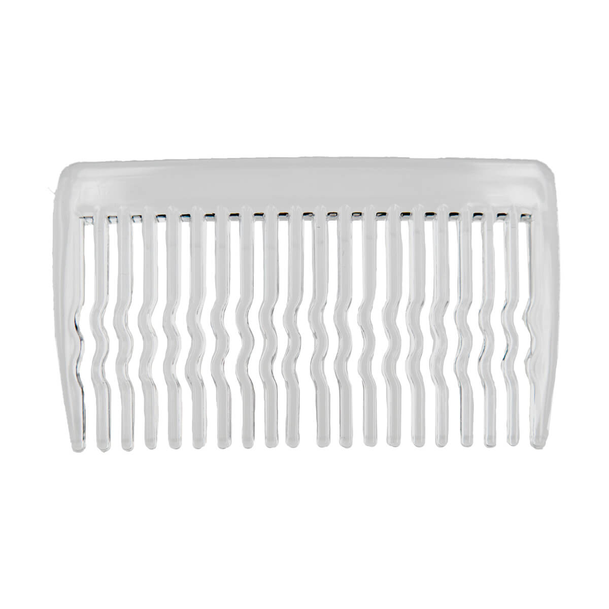 Plastic side comb 2pcs (6.3cm x 3.6cm)