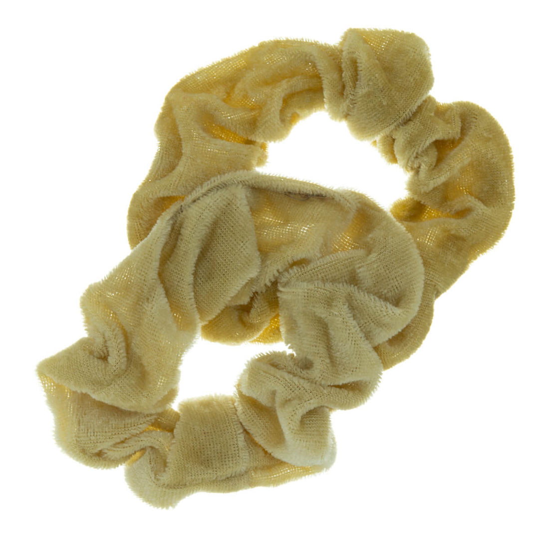 Velvet hairpin scrunchie ø 10cm 2pcs