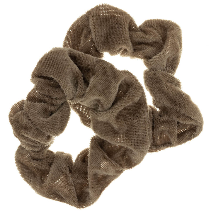 Velvet hairpin scrunchie ø 10cm 2pcs