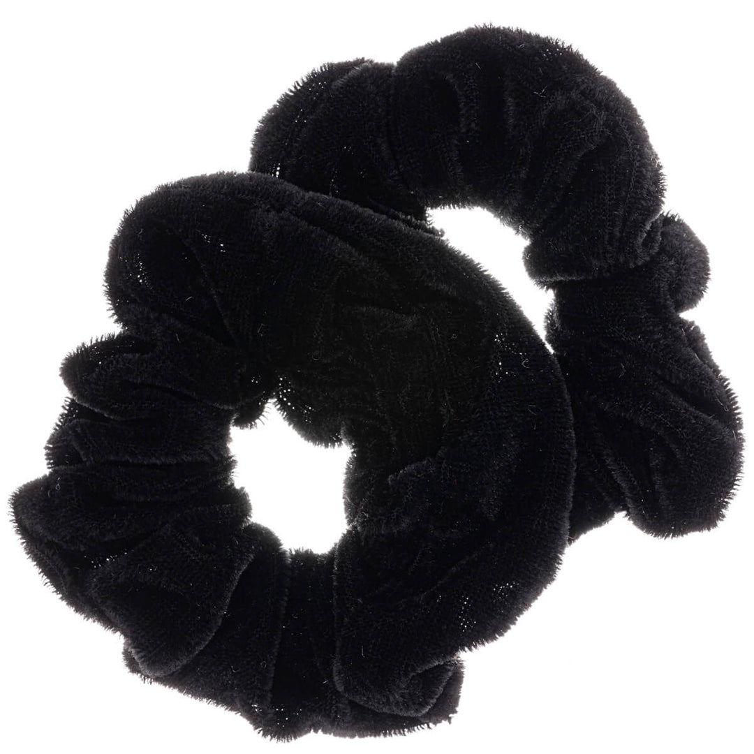 Sametti hiusdonitsi scrunchie ø 10cm 2kpl