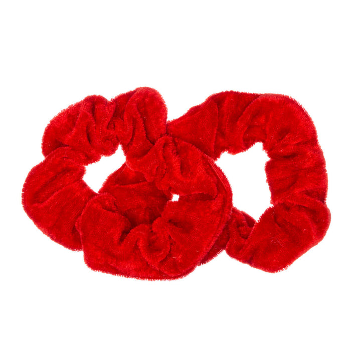 Sametti hiusdonitsi scrunchie ø 10cm 2kpl