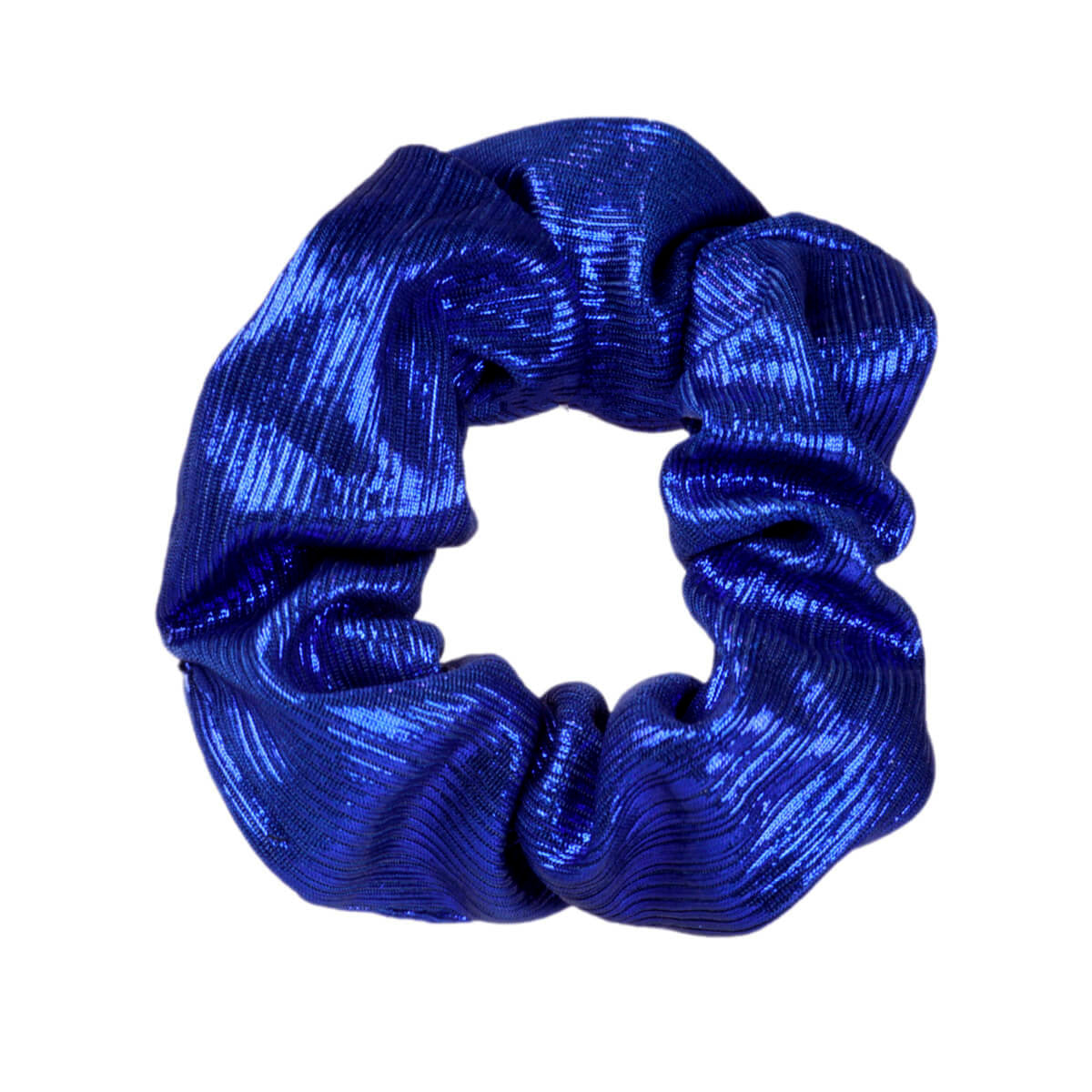 Sininen kiiltävä scrunchie donitsi 104050006317 | Ninja.fi