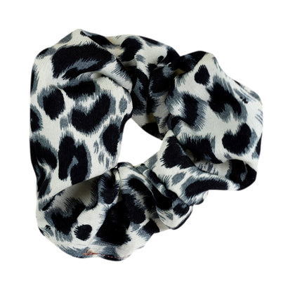 Harmaa leopardi hiusdonitsi scrunchie 104050007325 | Ninja.fi