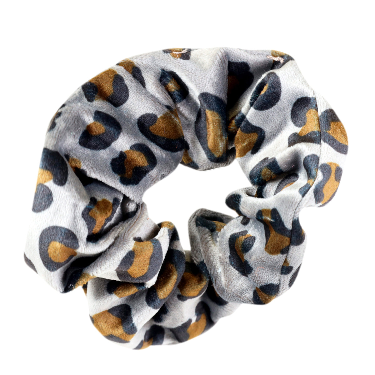 Harmaa leopardi scrunchie 104050007425 | Ninja.fi
