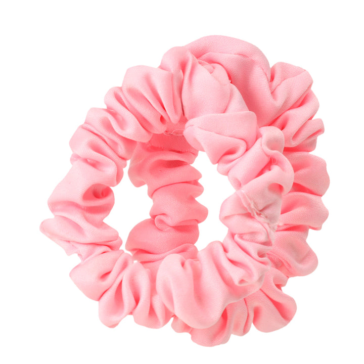 Ohut satiininen hiuslenkki scrunchie ø6cm 2kpl