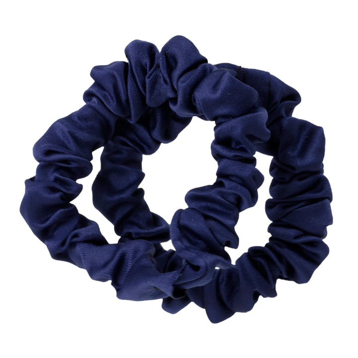 Ohut satiininen hiuslenkki scrunchie ø6cm 2kpl