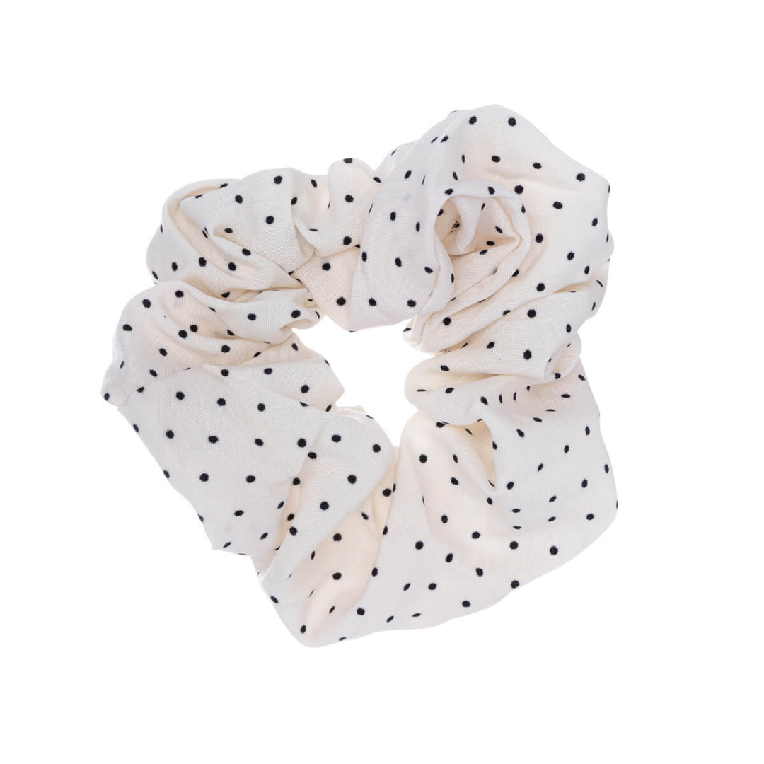 Pilkullinen scrunchie hiusdonitsi ø 10cm