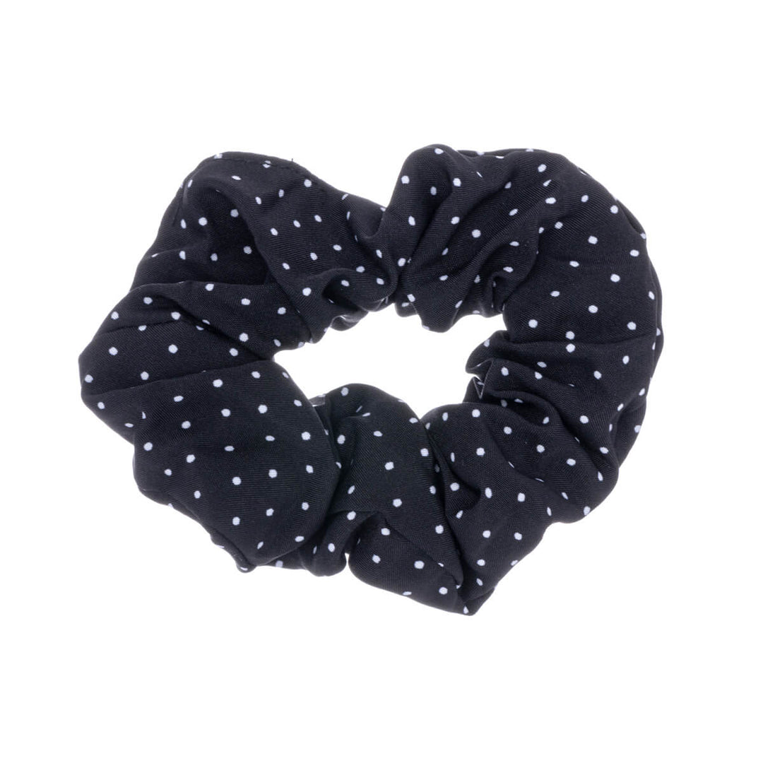 Pilkullinen scrunchie hiusdonitsi ø 10cm