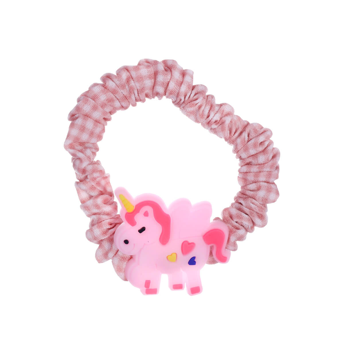 Children's unicorn hair bow ø 5,5cm