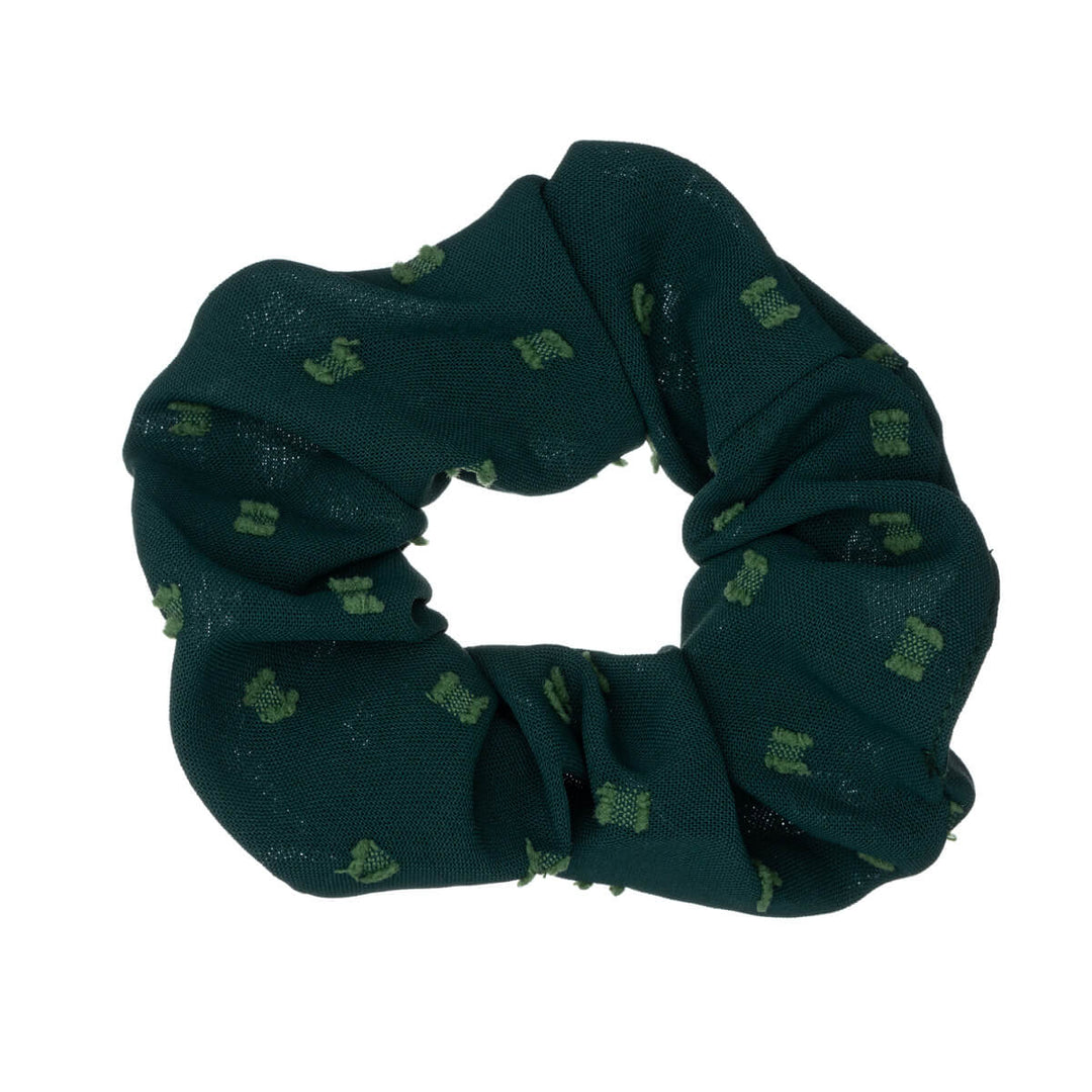 Matta kuosillinen scrunchie hiusdonitsi ø 10cm