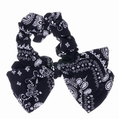 Bow tie hair bow scrunchie bandana hair bow tie
