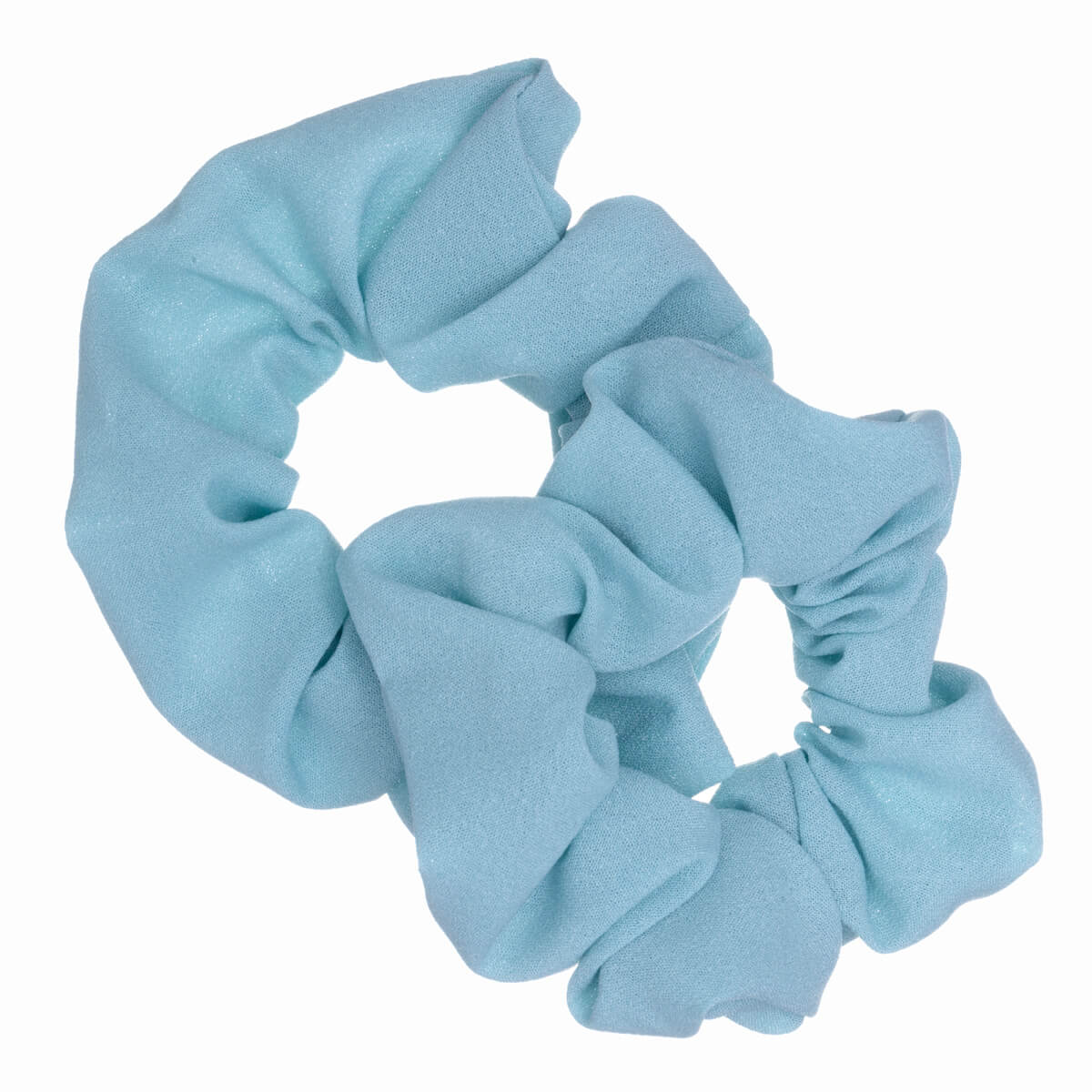 Solid colored small scrunchie hairpin ø7cm 2pcs