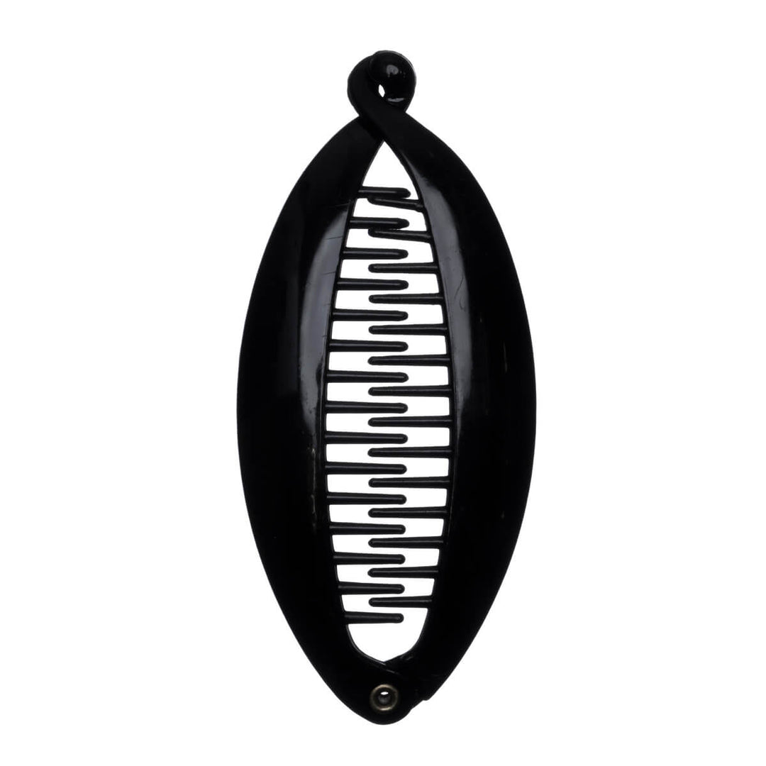 A plastic ponytail comb for my hairban