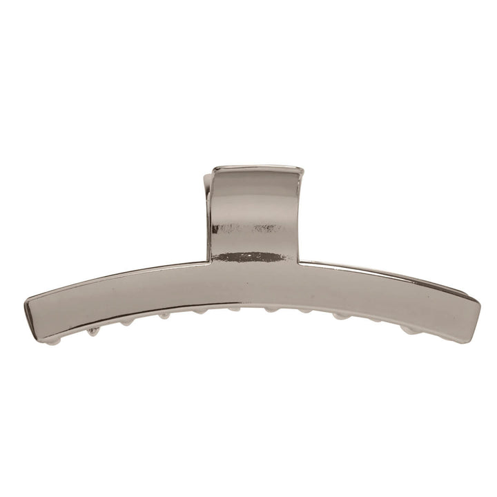 Flat curved metal shark tooth clip 9,8cm