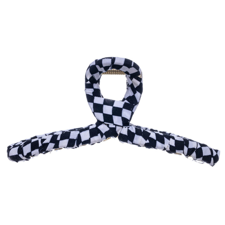 Braided checkered shark tooth loop 11cm