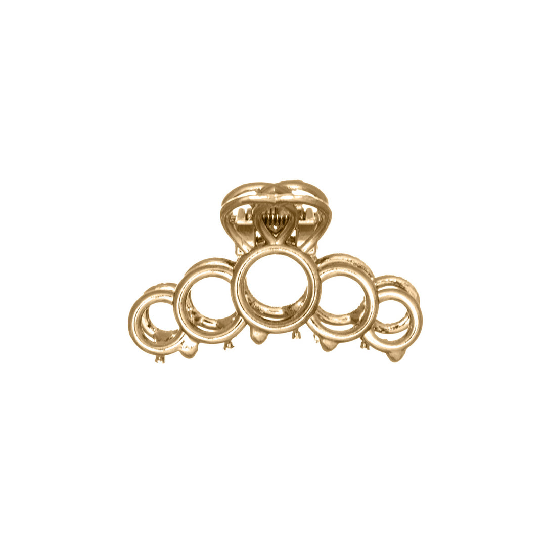 Neat metal shark tooth hair clip 4,2cm