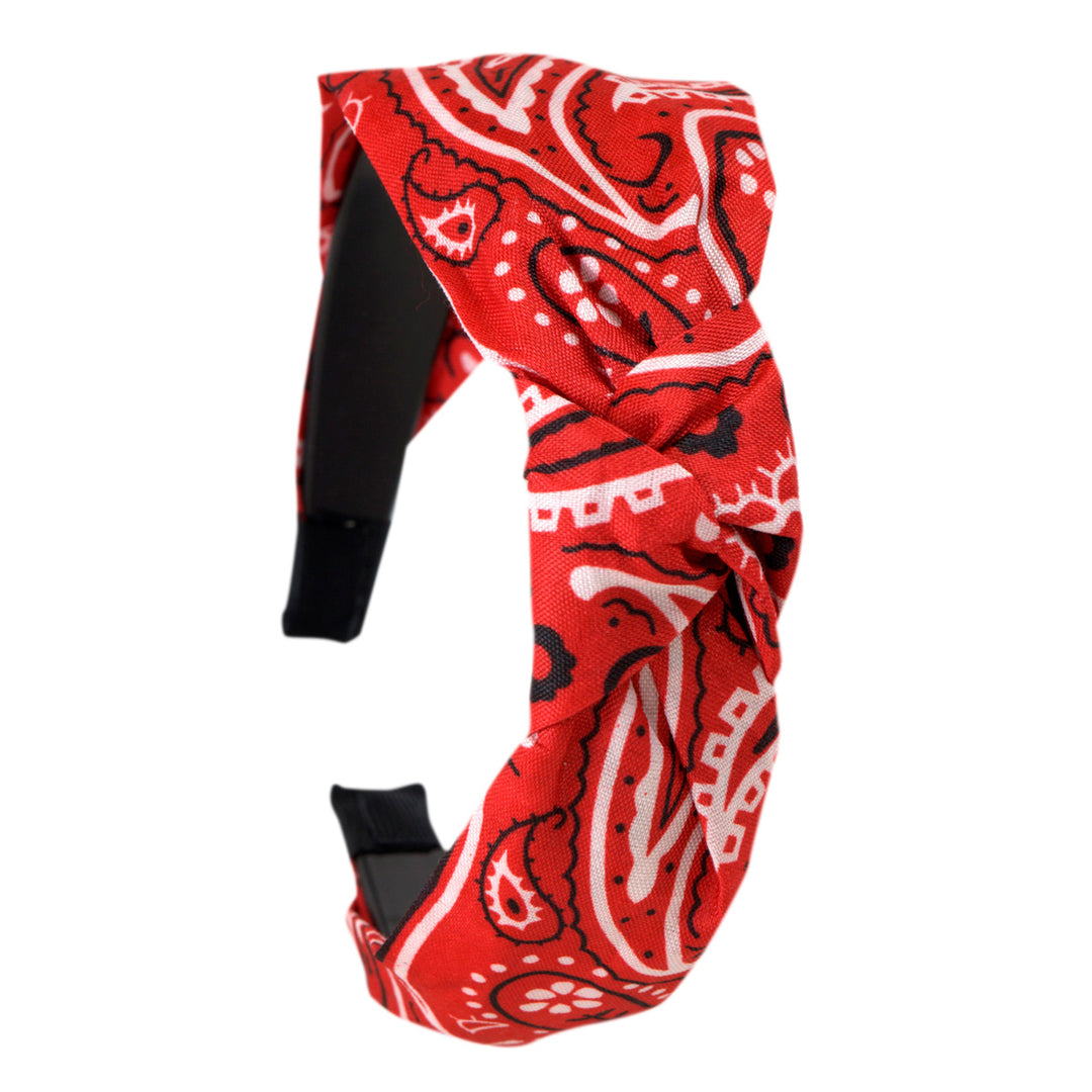 Bandana hiuspanta solmulla