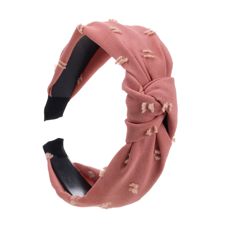 Geknoteter Haarreif mit Nadeln