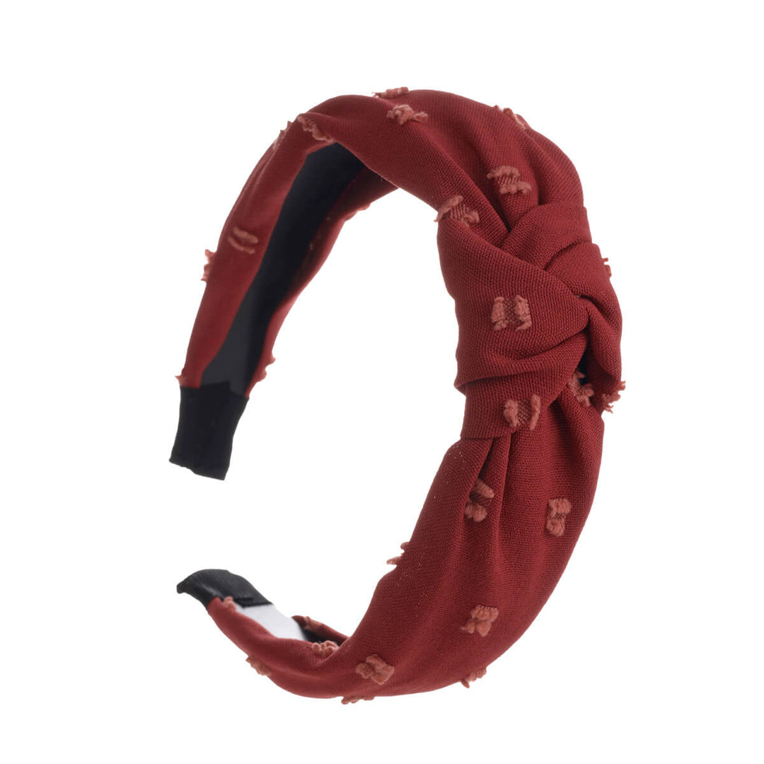 Geknoteter Haarreif mit Nadeln