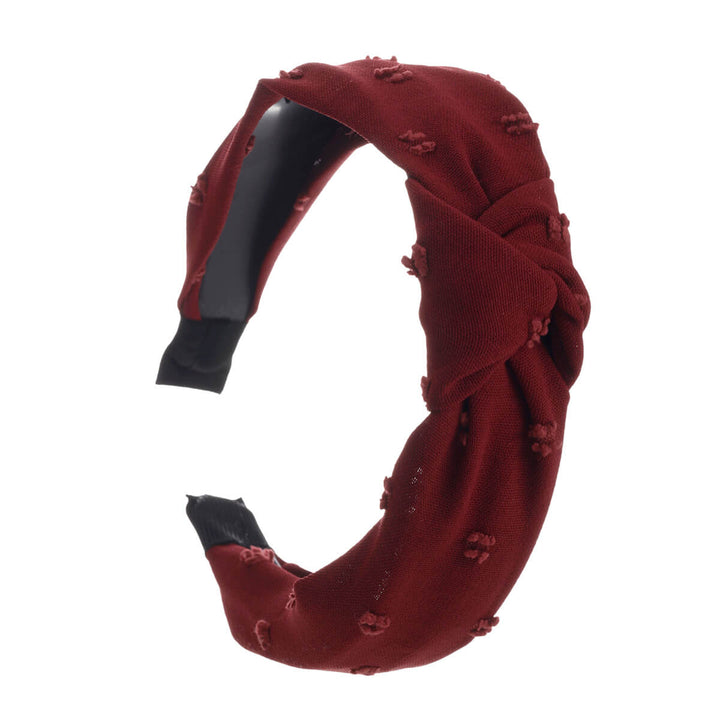 Geknoteter Haarreif mit Nadeln