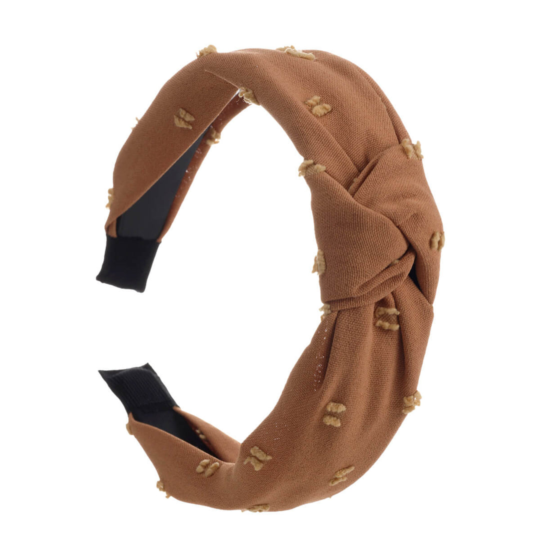 Geknoteter Haarreif mit Nadeln