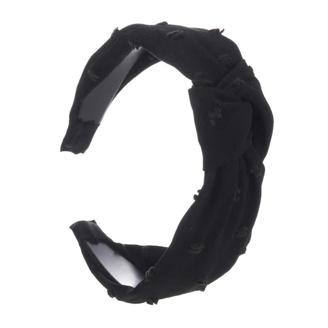 Geknoteter Haarreif mit Nadeln