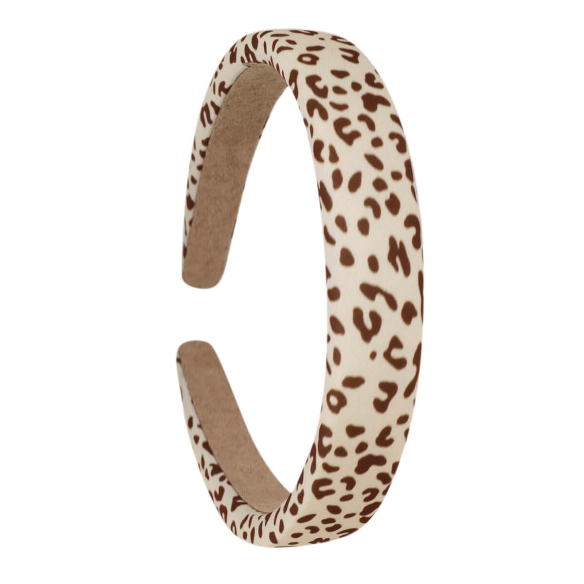 Spotted soft hair collar 2cm