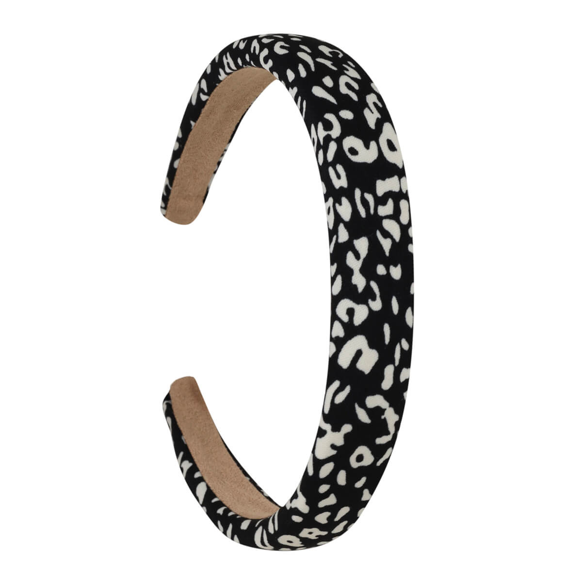 Spotted soft hair collar 2cm
