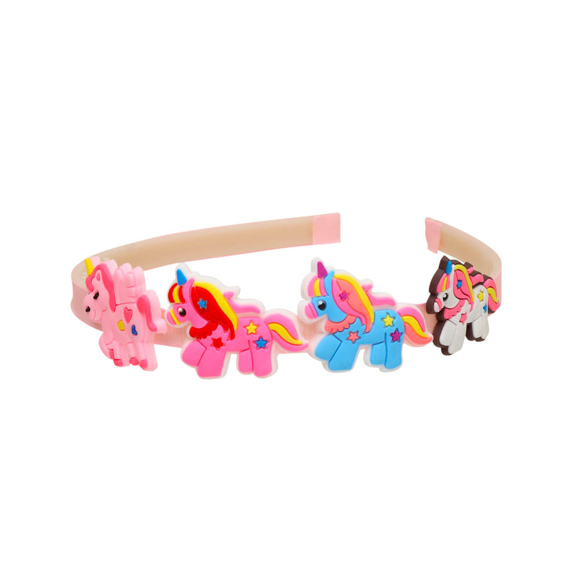 Unicorn children's hairband with decorations