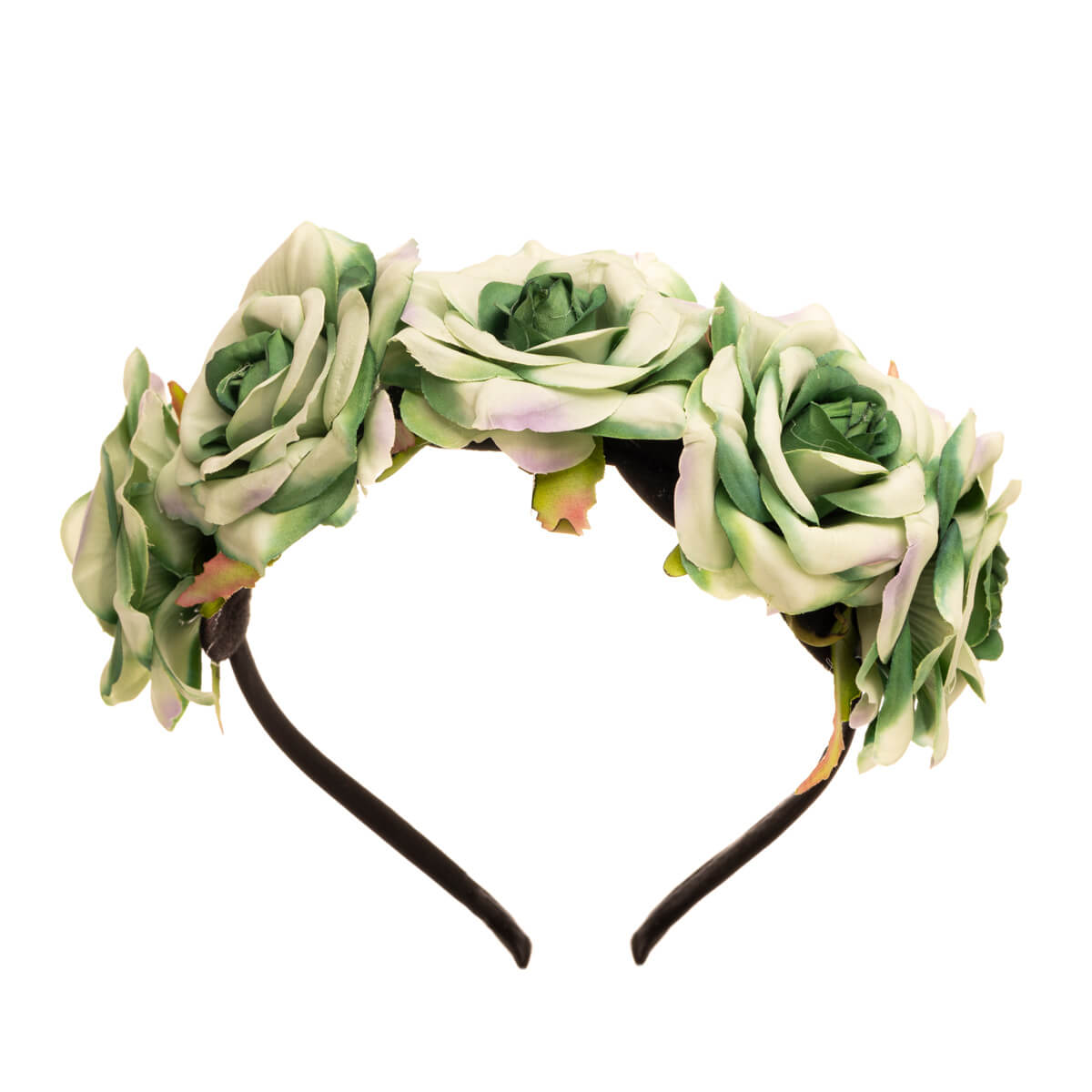 Matte flower hairband flower collar