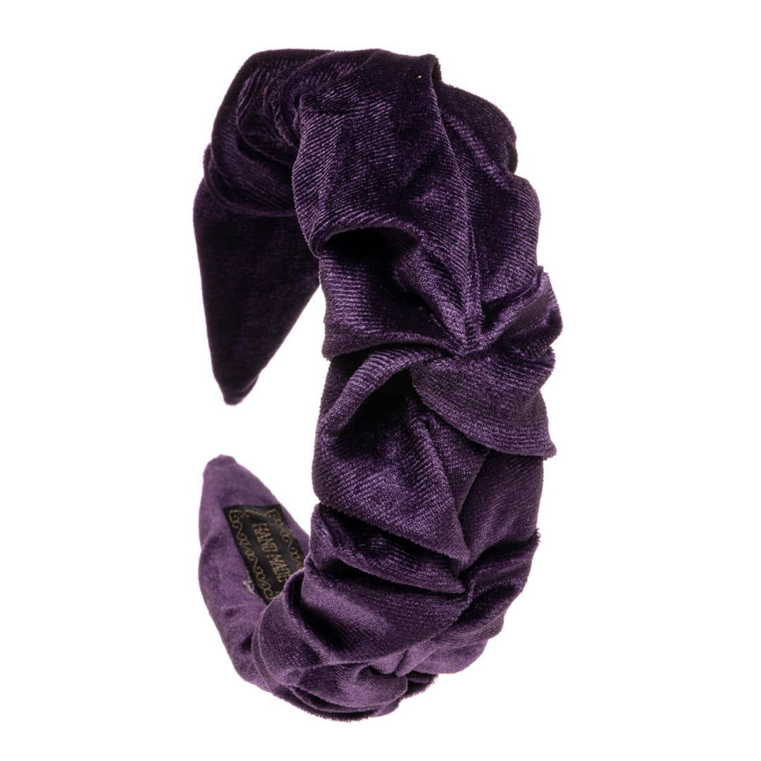 Rich wide velvet hairband 5,5cm