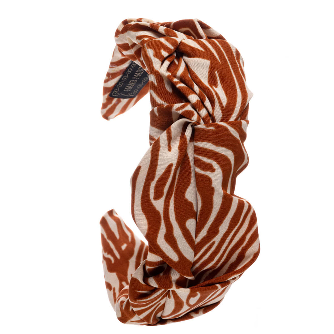 Zebra animal wide hairband 5,5cm