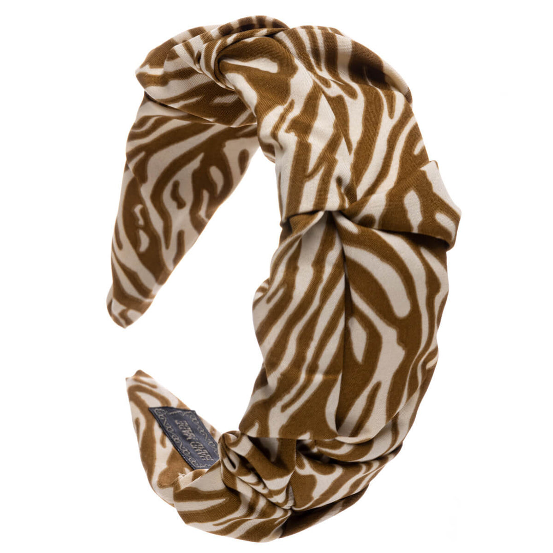 Zebra animal wide hairband 5,5cm