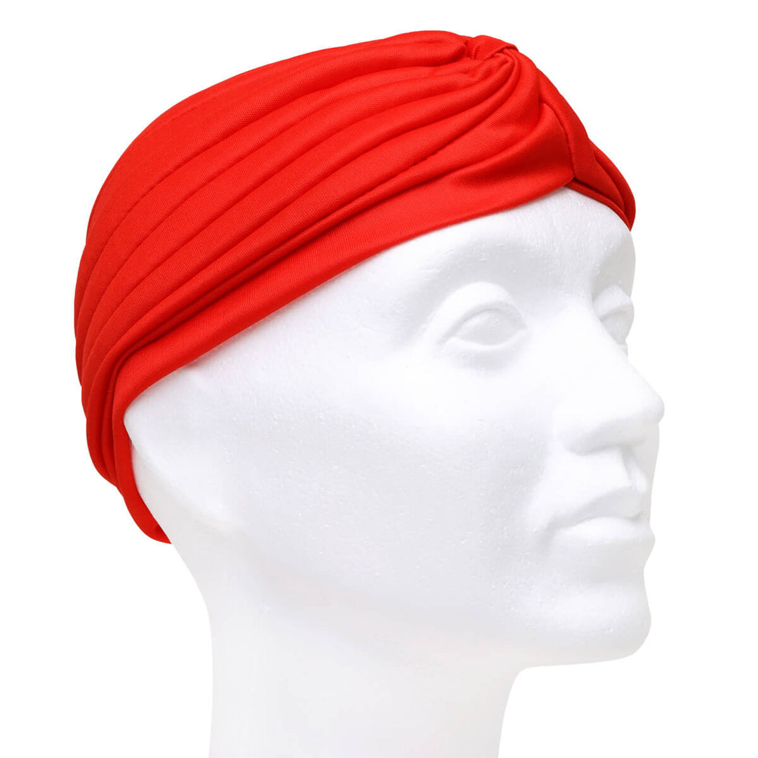 Turban elastic headgear