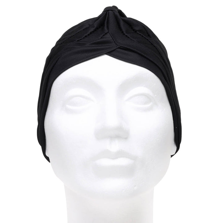 Turban elastic headgear