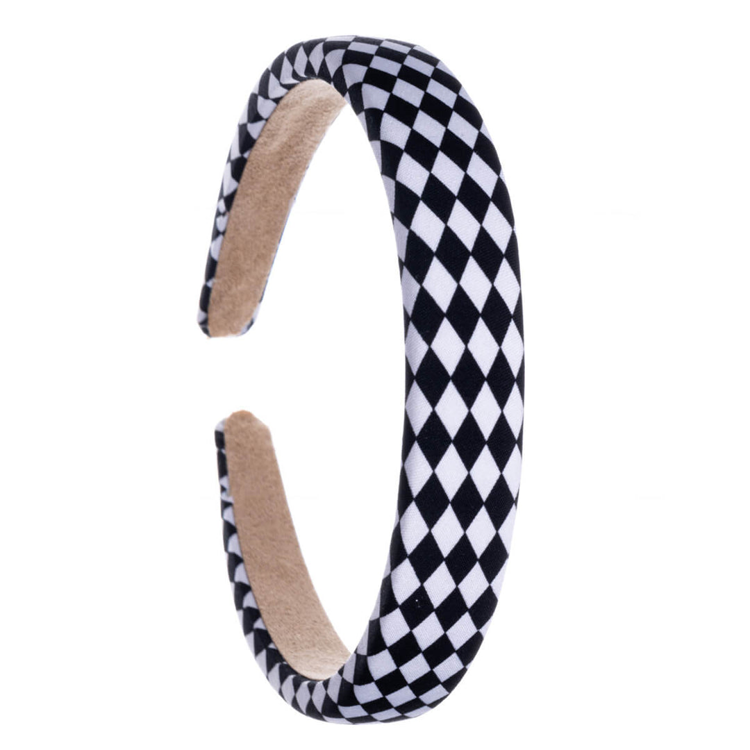 Plaid hairband headband 2cm