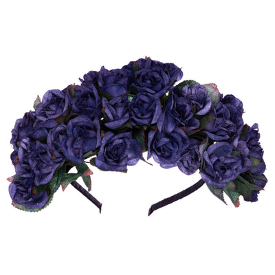 Rich flower hairband flower collar