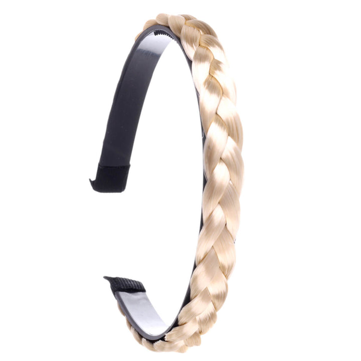 Braided hairband braided braid from hair 1,5cm