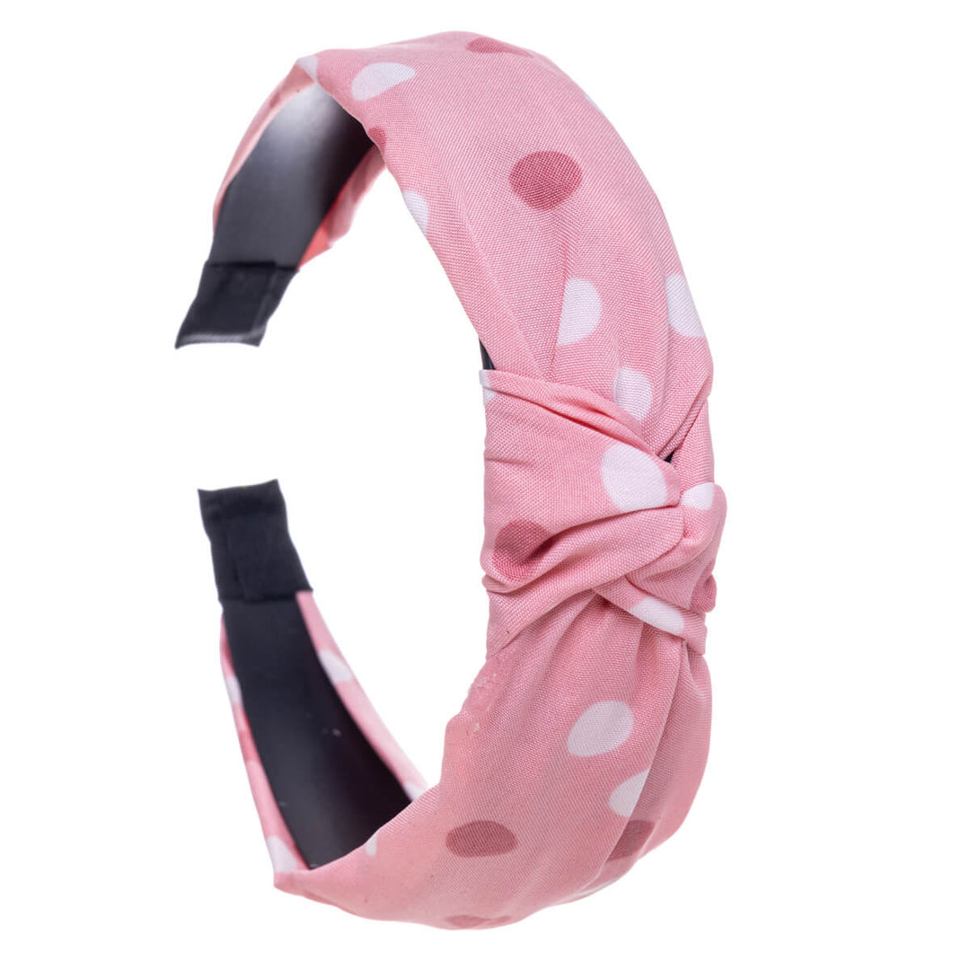 Pilkullinen hiuspanta solmulla 3,1cm