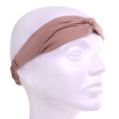 Monochrome fabric elastic hairband