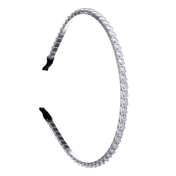 Kette Perlenkette Perle Haarspange 6mm