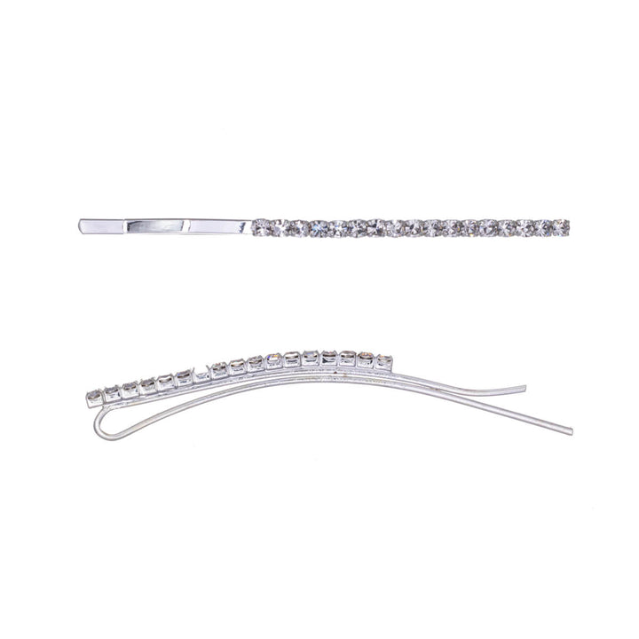 Stein dekorative Haarnadel Strass Haarnadel 2pcs