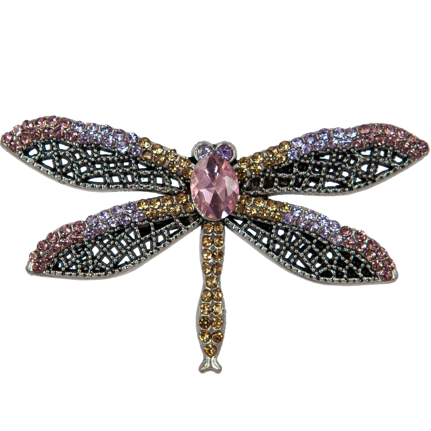 Brooch into a dragonfly