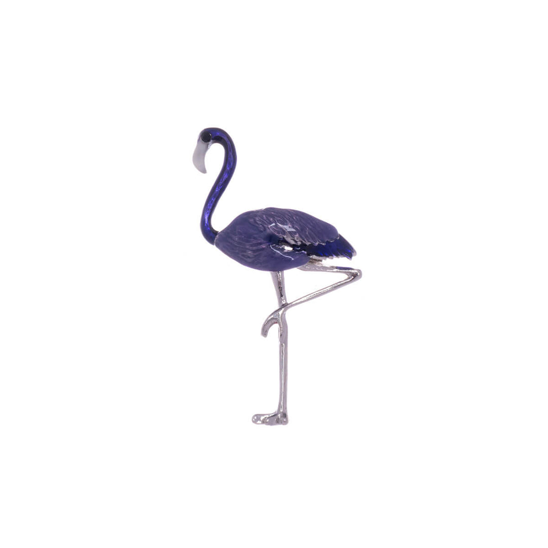 Flamingo brooch