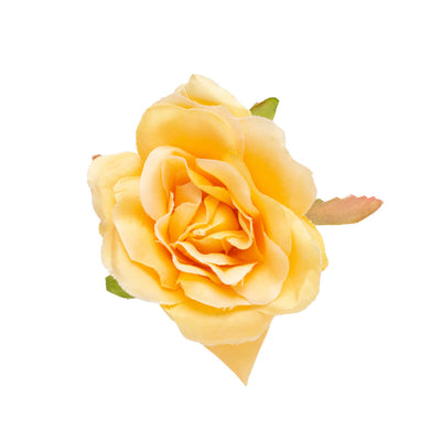 Pieni ruusu hiuksiin / asustekukka 7cm