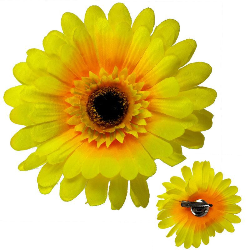 Gelbe Gerbera als Haarschmuck 105020031603 | Ninja.fi