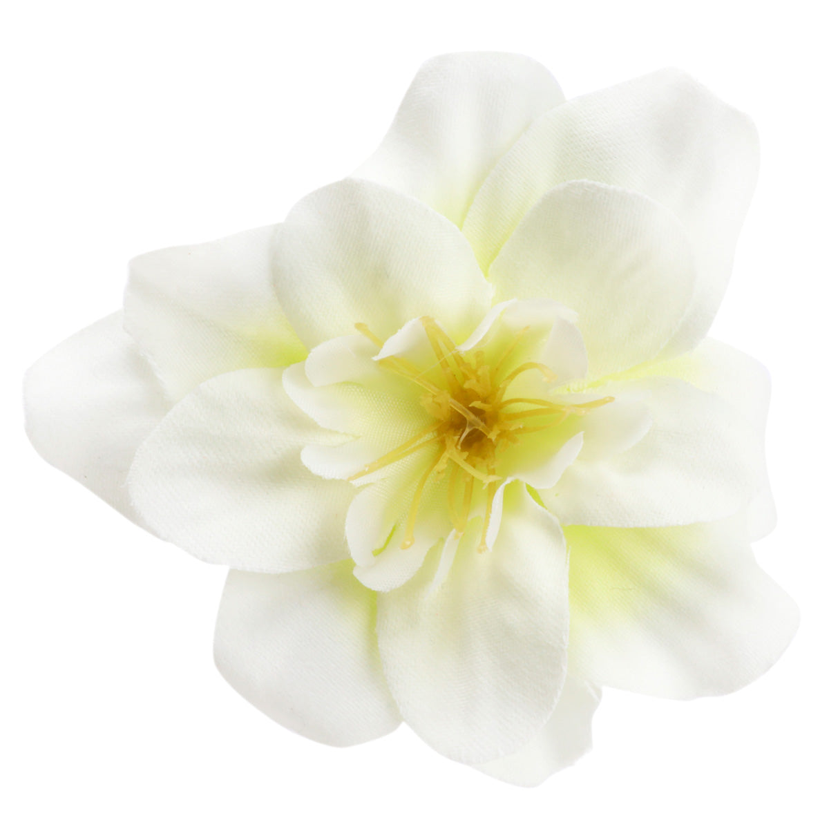 Pehmeän valkoinen kukka kampaukseen 105020032701 | Ninja.fi