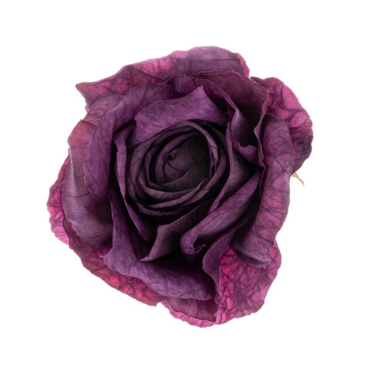 Matte Rose für Haar / Accessoire Blume 10cm