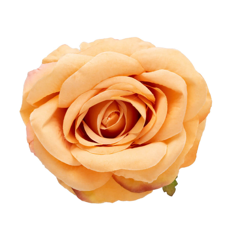 Monisävyinen ruusu hiuskukka ja pukukukka 9,5cm